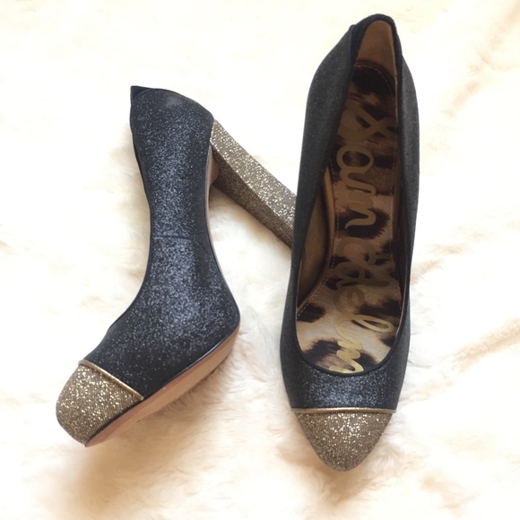 Host Pick! Sam Edelman Francis Glitter Heels - Picture 2 of 6